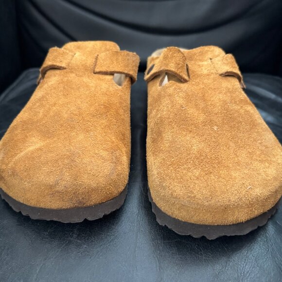 Birkenstock Boston Suede Leather Mink- Mens size 43 (10) - Picture 2 of 4